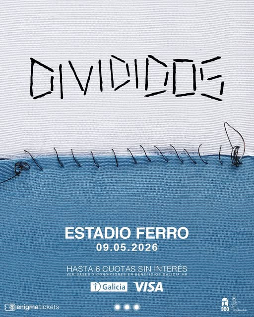 Divididos presenta su nuevo álbum en Ferro: el regreso más esperado de la aplanadora